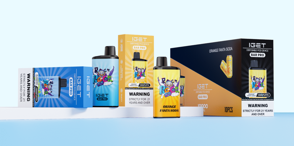 How much nicotine in IGET Bar and pro?