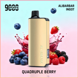 Alibarbar Ingot Quadruple Berry 9000 Puffs