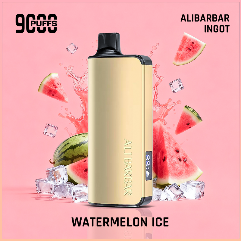 Alibarbar Ingot Watermelon Ice 9000 Puffs