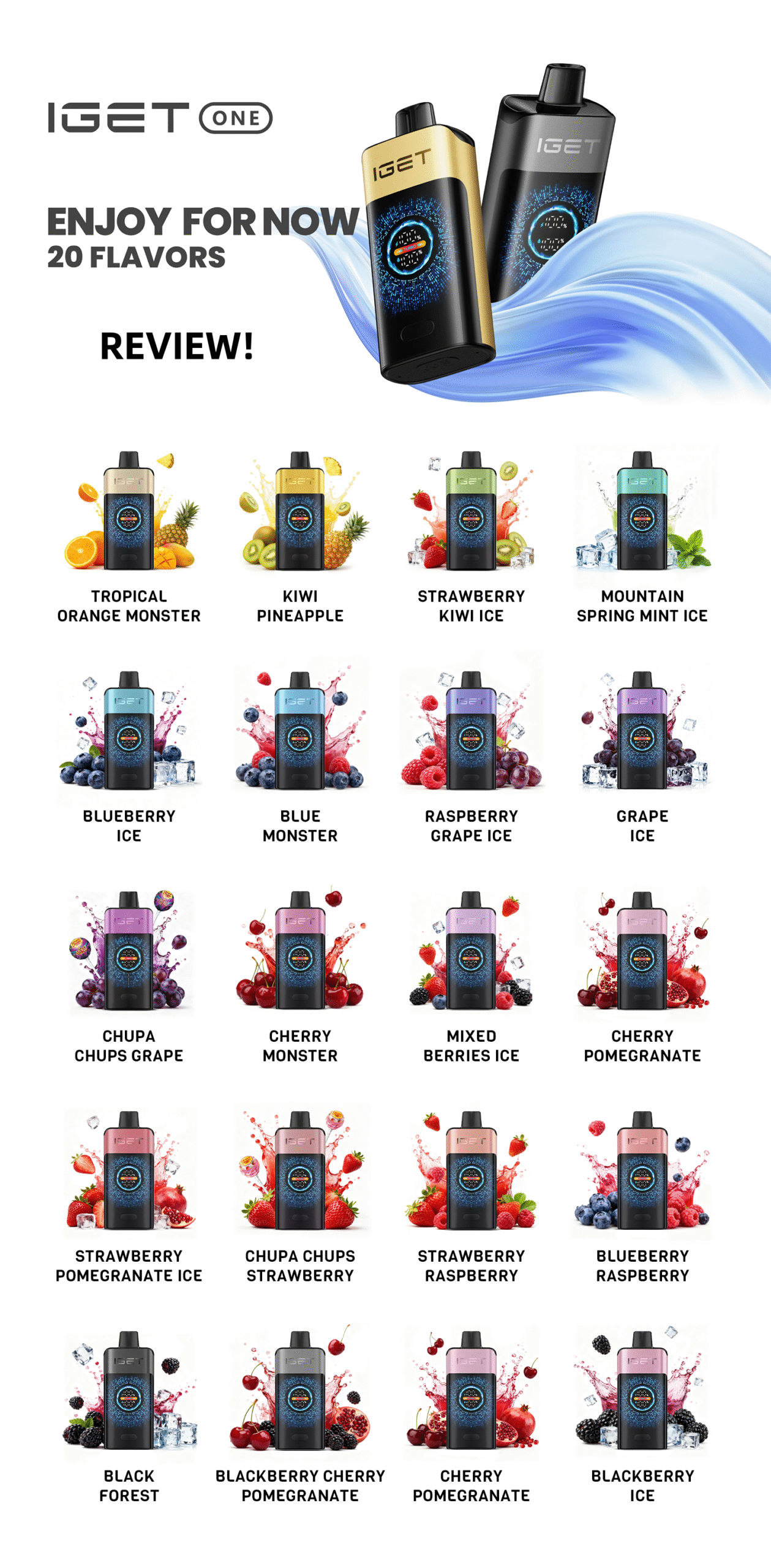 IGET One 12000 Puffs: The Ultimate Flavor Guide & Review