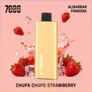 Alibarbar Pandora Chupa Chups Strawberry 7000 Puffs