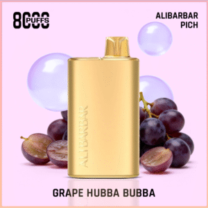 Alibarbar Rich Grape Hubba Bubba 8000 Puffs
