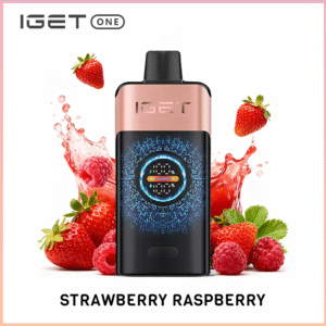 IGET One Strawberry Raspberry 12000 puffs