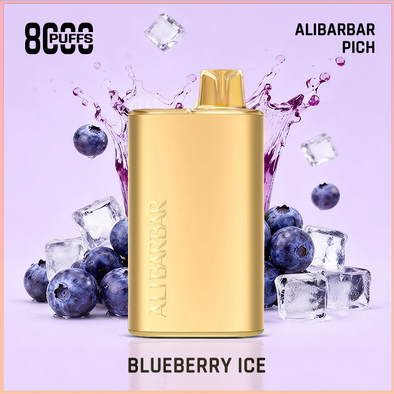 Alibarbar Rich Blackberry Ice 8000 Puffs