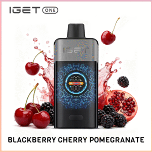 IGET One Blackberry Cherry Pomegranate 12000 puffs