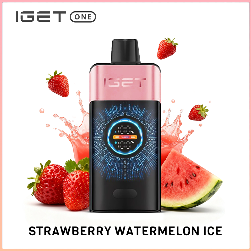 IGET One Strawberry Watermelon Ice 12000 puffs