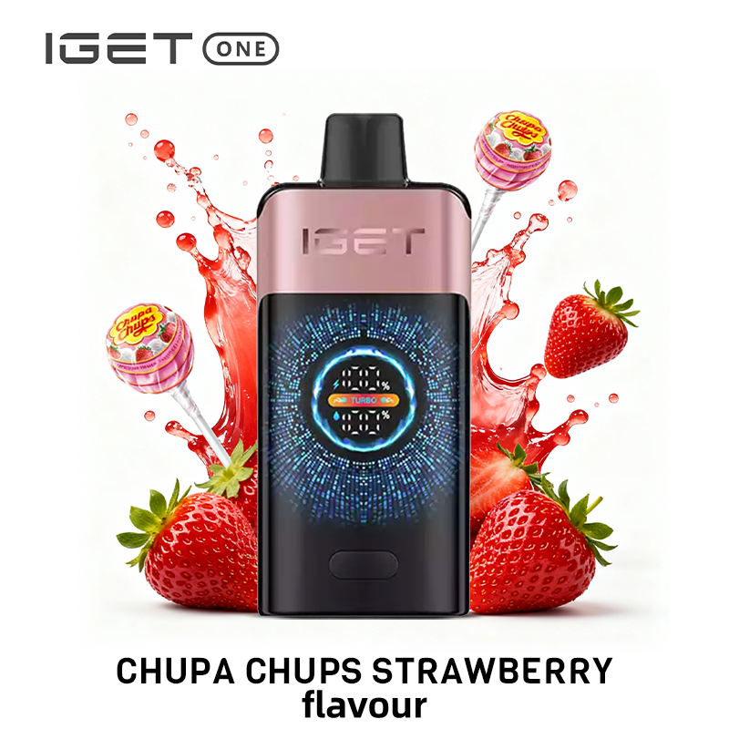 IGET One 12000 puffs Chupa Chups Strawberry Flavour